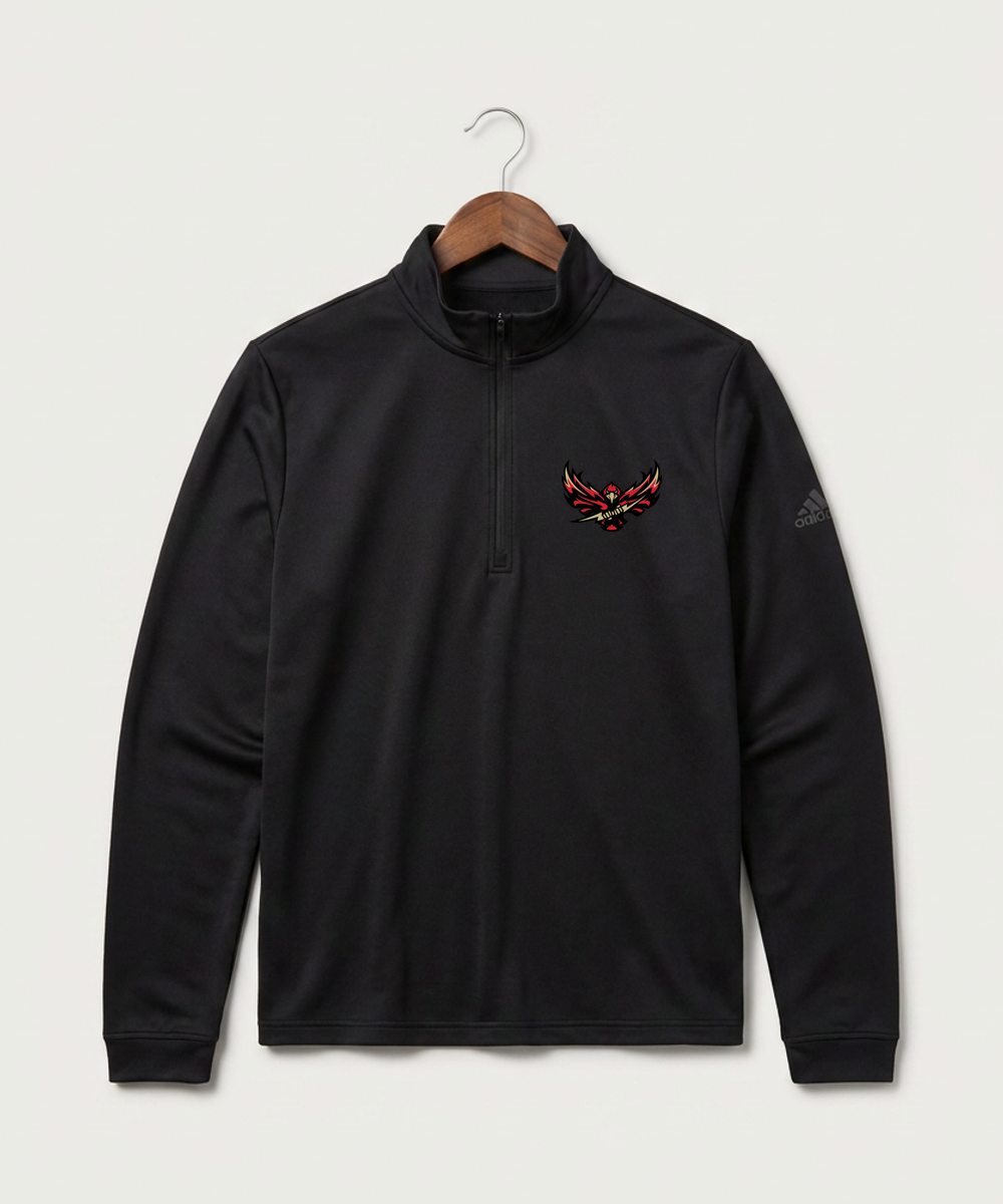 Gfw High School Football (Boys) - Black Men's Ultimate365 Lightweight Quarter-Zip Pullover