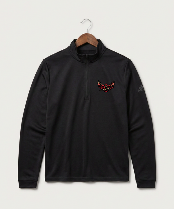 Gfw High School Football (Boys) - Black Men's Ultimate365 Lightweight Quarter-Zip Pullover