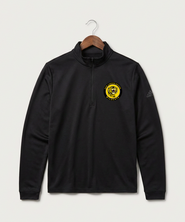 New London Spicer High School Football (Boys) - Black Men's Ultimate365 Lightweight Quarter-Zip Pullover