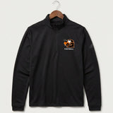 Giltner High School Football - Black Men's Ultimate365 Lightweight Quarter-Zip Pullover