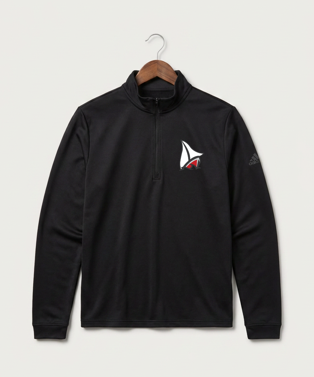 Detroit Lakes Community High School Football (Boys) - Black Men's Ultimate365 Lightweight Quarter-Zip Pullover