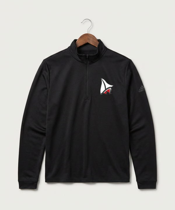 Detroit Lakes Community High School Football (Boys) - Black Men's Ultimate365 Lightweight Quarter-Zip Pullover