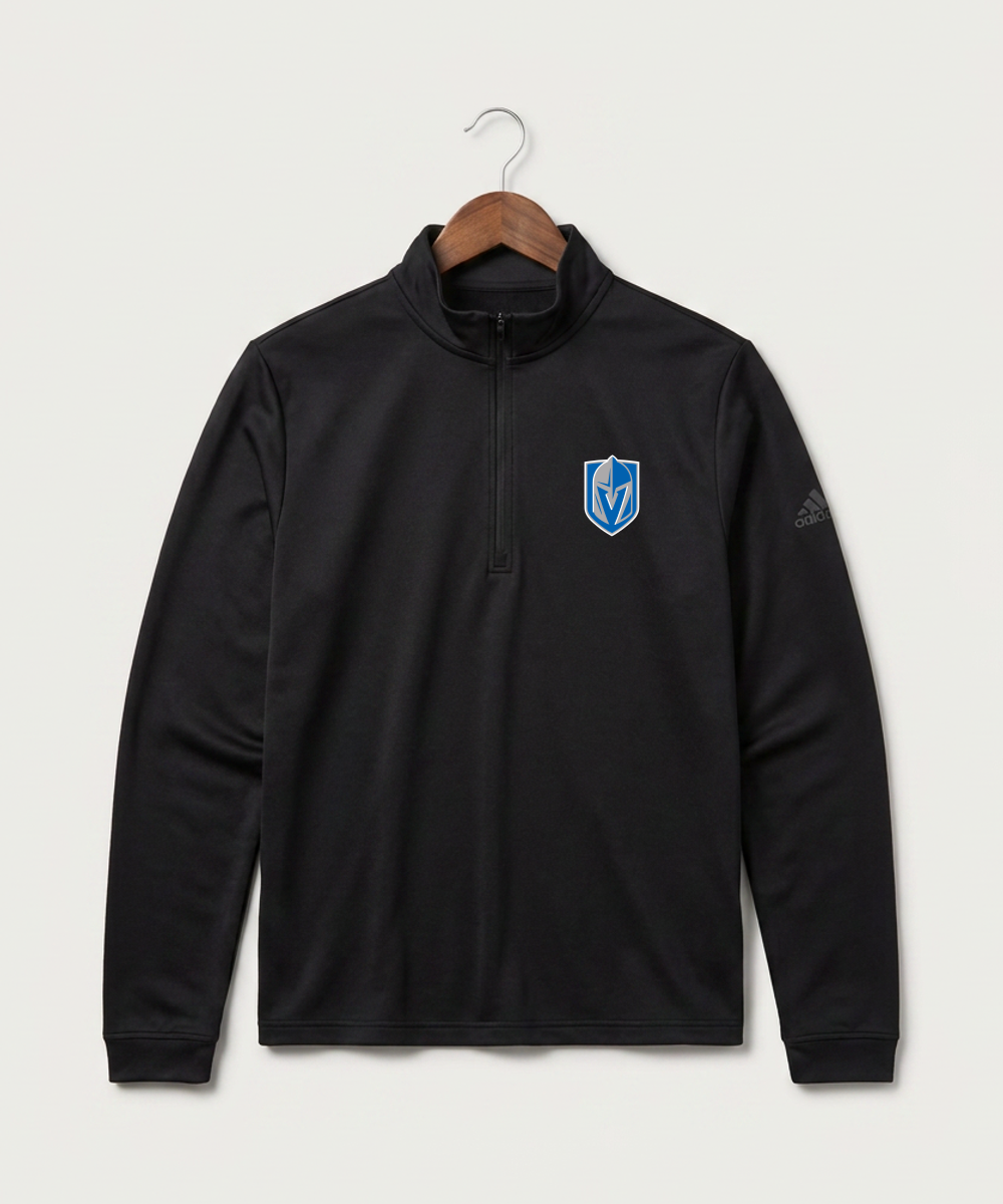 Lake Crystal-Welcome-Memorial High School Football (Boys) - Black Men's Ultimate365 Lightweight Quarter-Zip Pullover