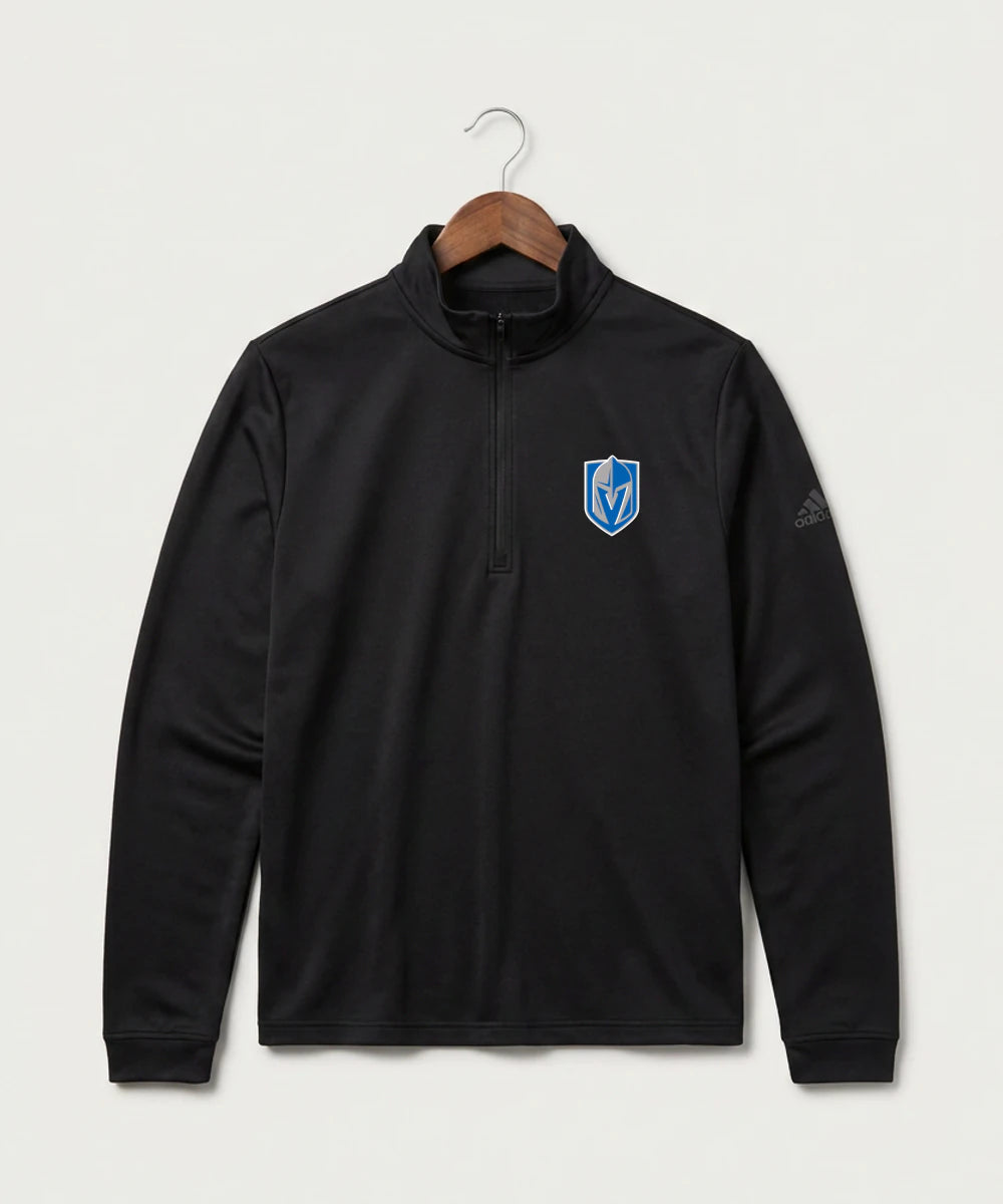 Lake Crystal-Welcome-Memorial High School Football (Boys) - Black Men's Ultimate365 Lightweight Quarter-Zip Pullover