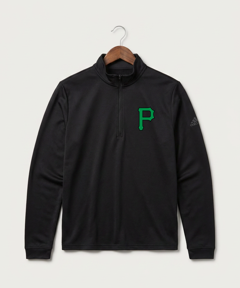 Pipestone Area High School Football (Boys) - Black Men's Ultimate365 Lightweight Quarter-Zip Pullover