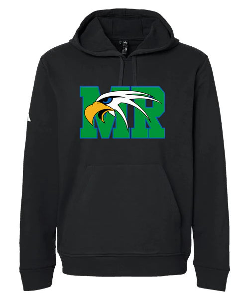 Maple River High School hockey_boys - Black Unisex Fleece Hooded Sweatshirt