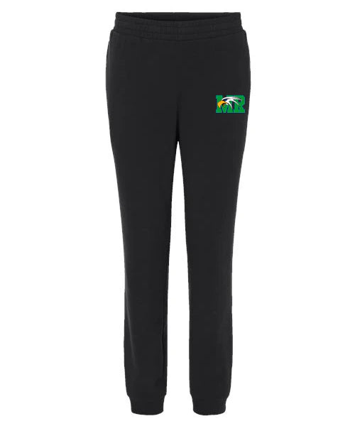Maple River High School hockey_boys - Black Unisex Fleece Joggers