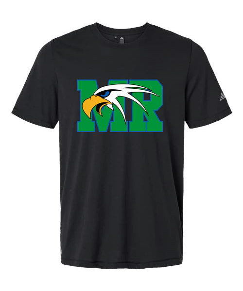 Maple River High School hockey_boys - Black Men's Blended T-Shirt