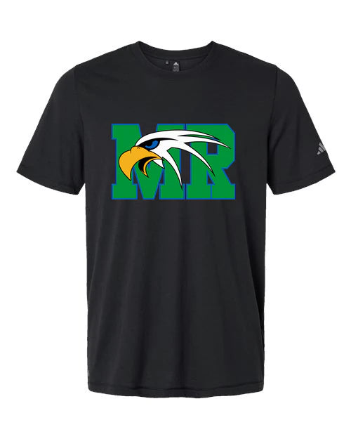 Maple River High School hockey_boys - Black Men's Blended T-Shirt