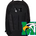 Maple River High School hockey_boys - Black/ Black Hustle Backpack 6.0