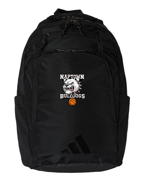 Naptown basketball_boys - Black/ Black Defender 5 Backpack