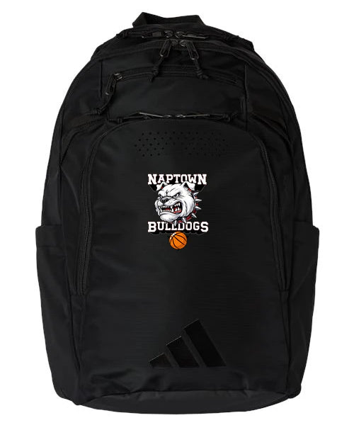 Naptown basketball_boys - Black/ Black Defender 5 Backpack