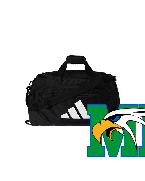 Maple River High School hockey_boys - Black/ Black Defender 5 Small Duffel Bag