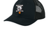 Naptown basketball_boys - Black/ Black Sport-Tek Club Trucker Cap STC46
