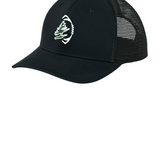 DC Everest Middle School Football — example store - Black/ Black Sport-Tek Club Trucker Cap STC46