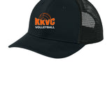 KVCC Volleyball - Black/ Black Sport-Tek Club Trucker Cap STC46