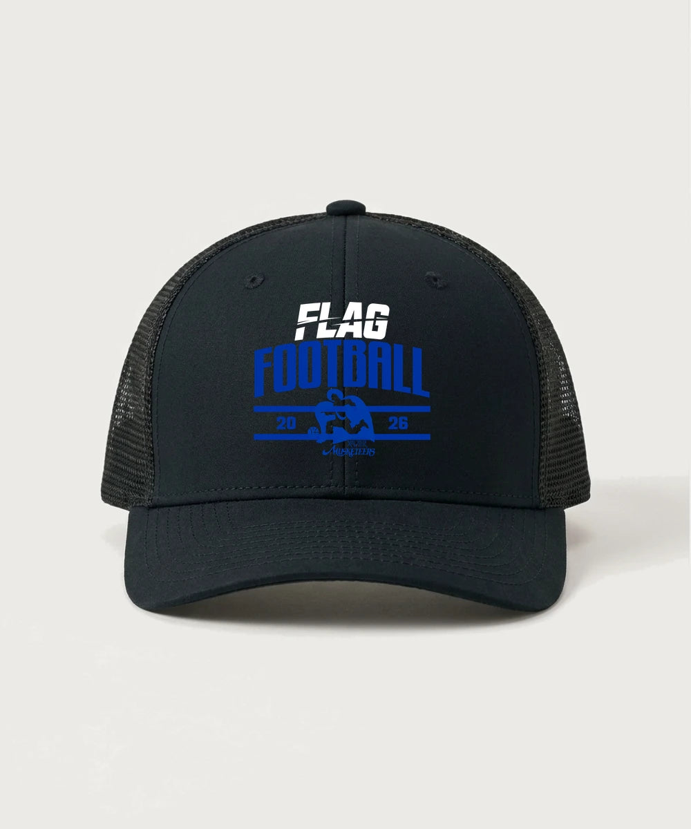 GhostFit Team Store E2E 1790034338 - Black/ Black Sport-Tek Club Trucker Cap STC46