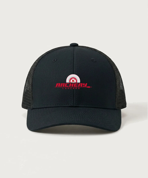 Lancer Archer Club Archery Team Store - Black/ Black Sport-Tek Club Trucker Cap STC46