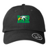 Maple River High School hockey_boys - Black/ Black/ White Team Chino Cap