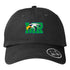 Maple River High School hockey_boys - Black/ Black/ White Team Chino Cap