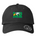 Maple River High School cross_country_girls - Black/ Black/ White Team Chino Cap