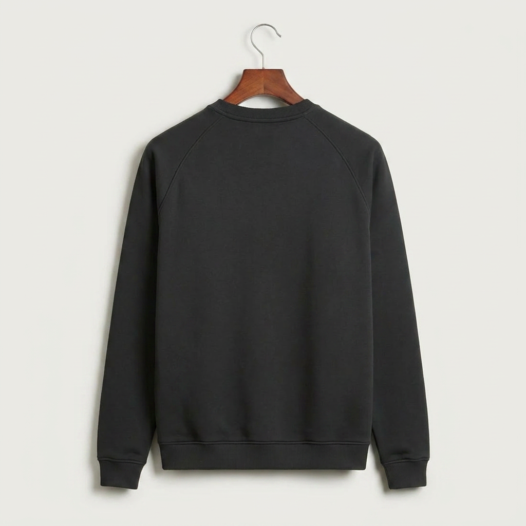 Goodhue High School Volleyball (Girls) - Black Crewneck - Left Chest (back)