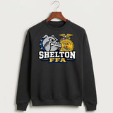 Shelton High School FFA general - Black Crewneck - Full Chest