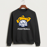 Polo HS Football general - Black Crewneck - Full Chest