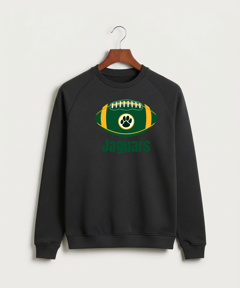 Ashwaubenon High School Football (Boys) (Sandbox) - Black Crewneck - Full Chest