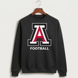 Amboy Football general - Black Crewneck - Full Chest