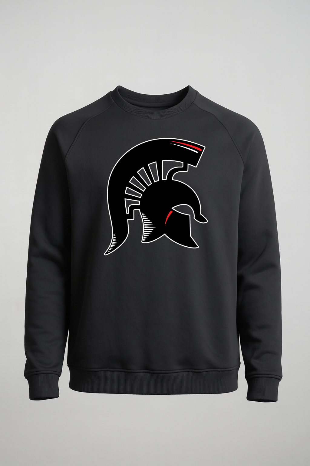 BOLD Football - Black Crewneck - Left Chest