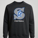 Southwest Football - Black Crewneck - Left Chest