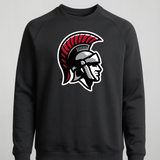 Worthington Football - Black Crewneck - Left Chest