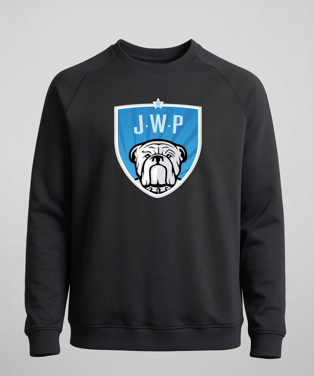 JWP Volleyball - Black Crewneck - Left Chest