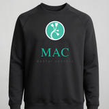 Mac Dental Business - Black Crewneck - Left Chest