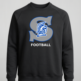 Southwest Football - Black Crewneck - Left Chest