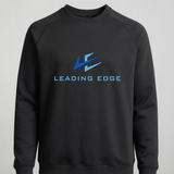 Leading Edge example_store - Black Crewneck - Left Chest