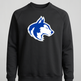 Owatonna Volleyball - Black Crewneck - Left Chest