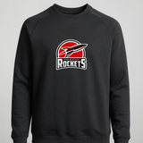 John Marshall Swim Dive - Black Crewneck - Left Chest