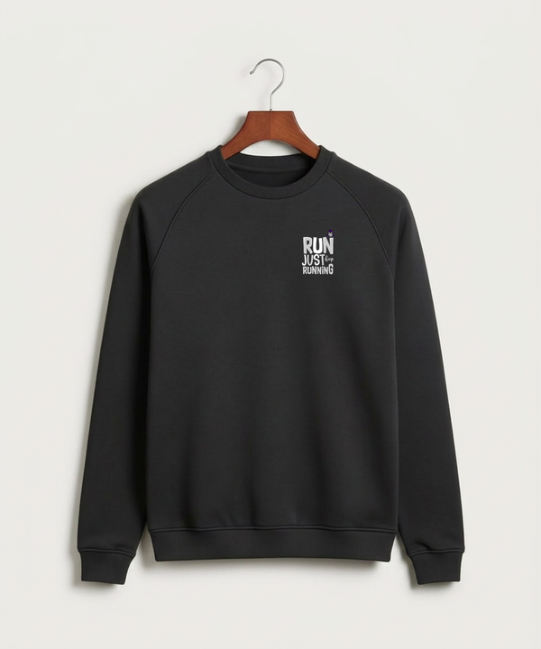 Albany High School Athletics - Black Crewneck - Left Chest