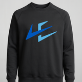 Leading Edge example_store - Black Crewneck - Left Chest