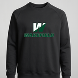 Wakefield High School N/A - Black Crewneck - Left Chest