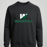 Wakefield High School N/A - Black Crewneck - Left Chest