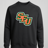 Sleepy Eye United Football - Black Crewneck - Left Chest
