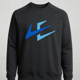 Leading Edge example_store - Black Crewneck - Left Chest