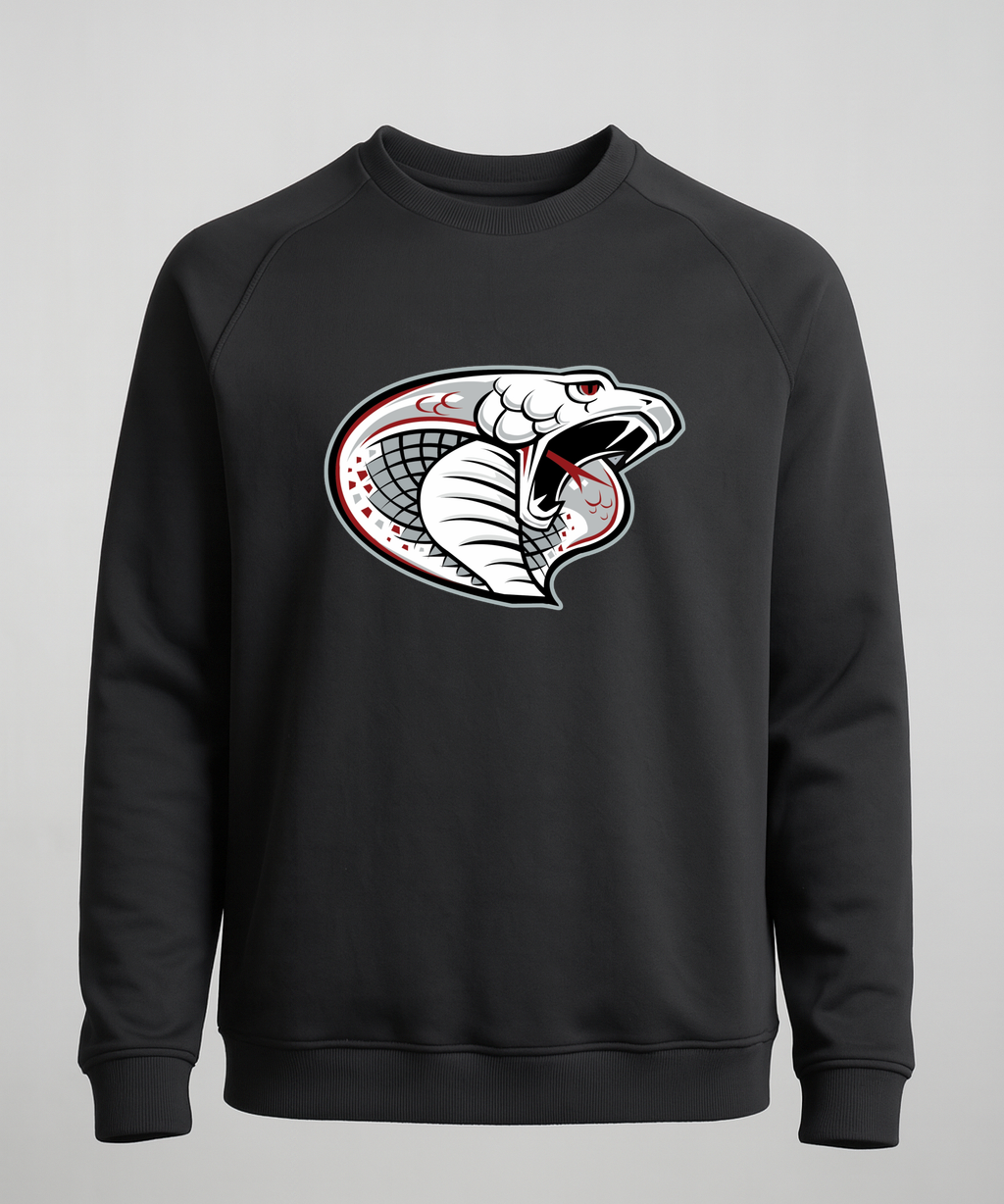 Triton Volleyball - Black Crewneck - Left Chest