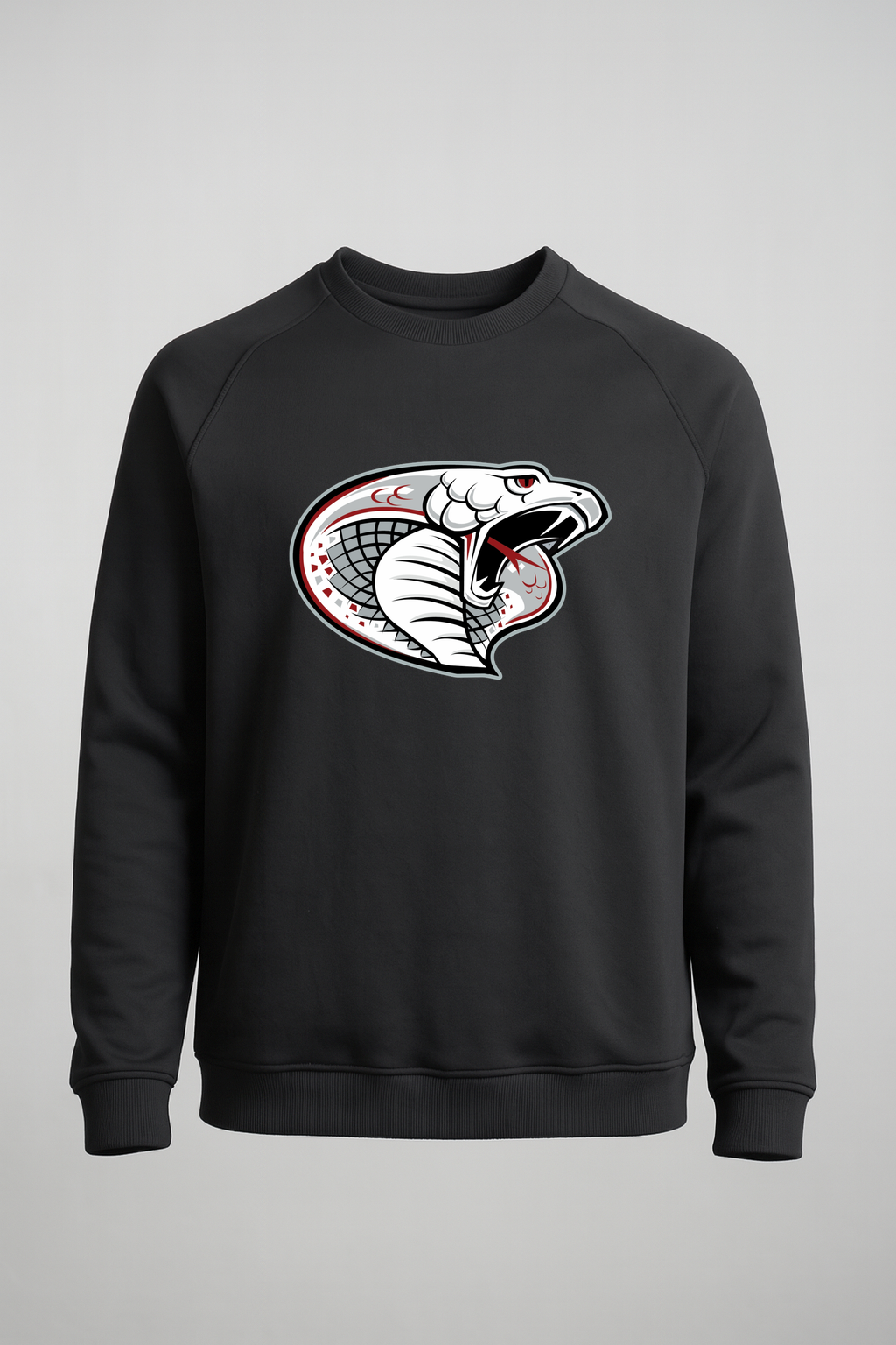 Triton Volleyball - Black Crewneck - Left Chest