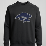Zumbrota-Mazeppa Volleyball - Black Crewneck - Left Chest