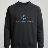 Leading Edge example_store - Black Crewneck - Left Chest