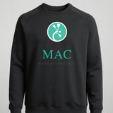 Mac Dental Business - Black Crewneck - Left Chest